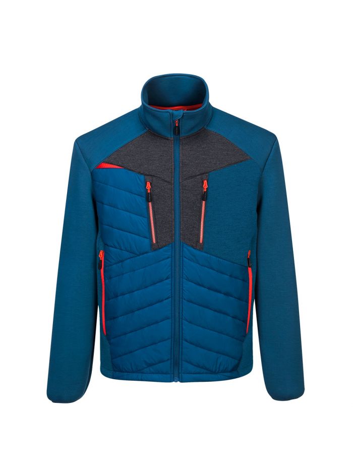 DX4 Hybrid Baffle Jacket, L, R, Metro Blue